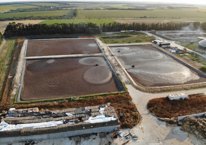 aerial view of wastewater treatment plant at sunse 2022 10 06 18 01 42 utc